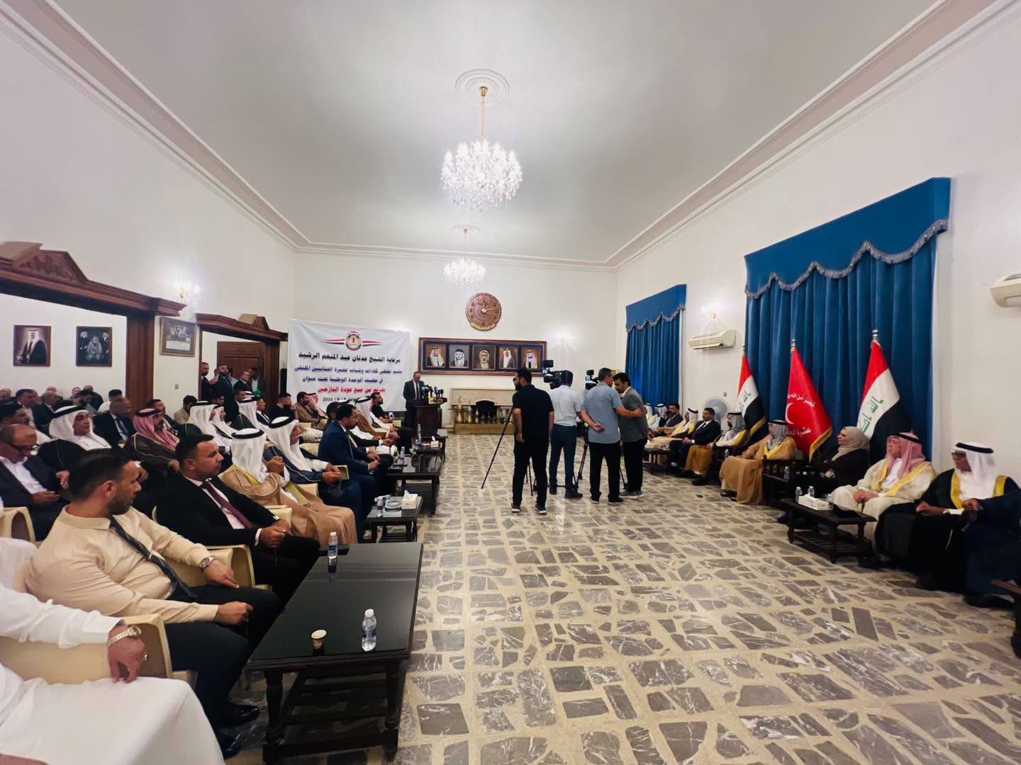ملتقى كفاءات وشباب عشيرة الجنابيين، تحت عنوان: «تجريم من منع عودة النازحين» ٢٠٢٦/٨/٩