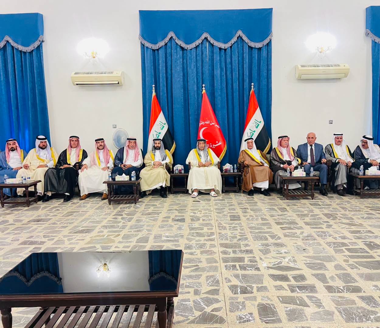 اللقاء الأسبوعي في المضيف العام للعشيرة يوم الجمعة الموافق ٢٠٢٦/٨/٧