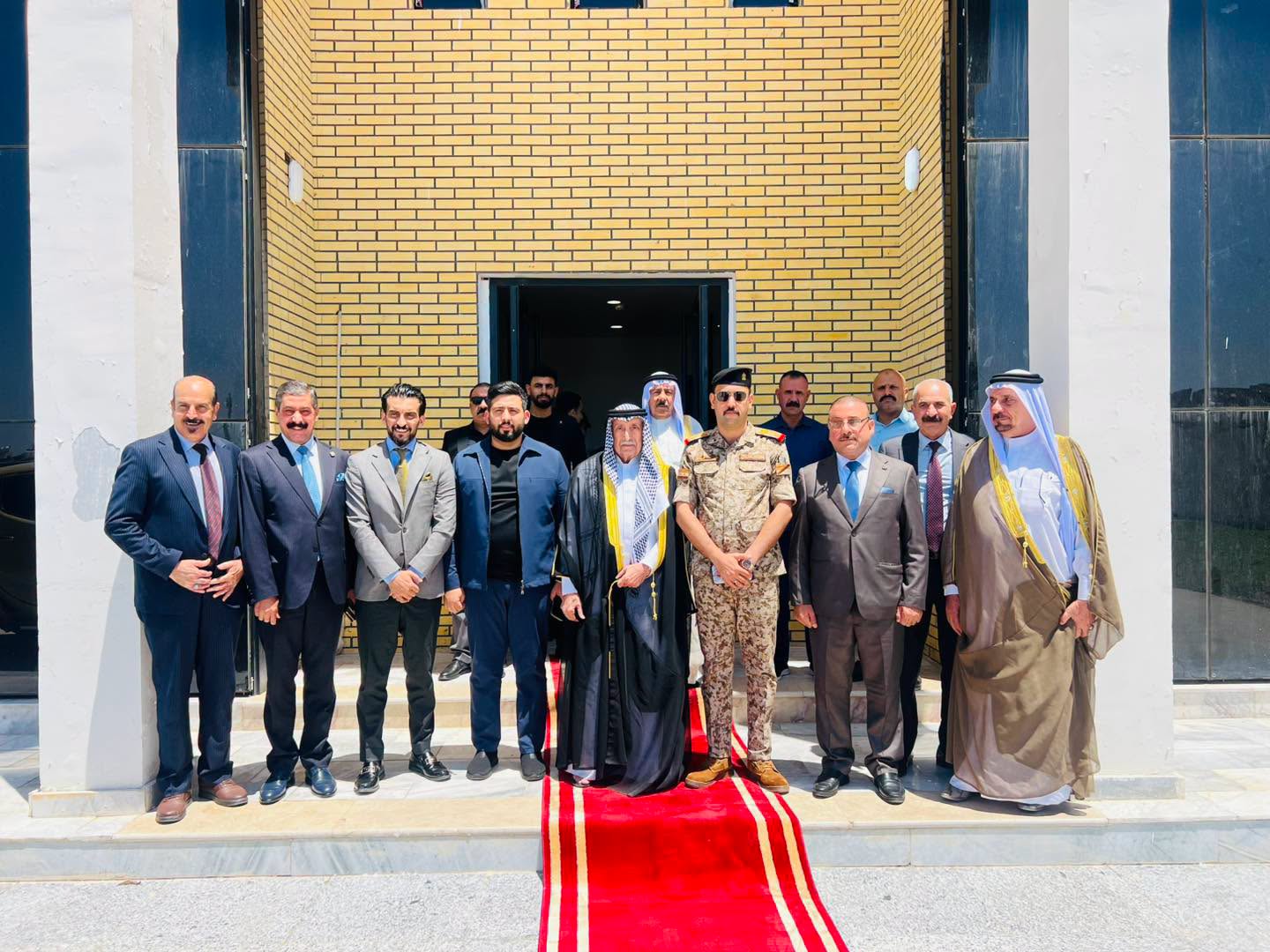 زيارة  الشيخ عدنان عبد المنعم الرشيد مديرية بلدية ناحية اللطيفية ٢٠٢٦/٧/١٦