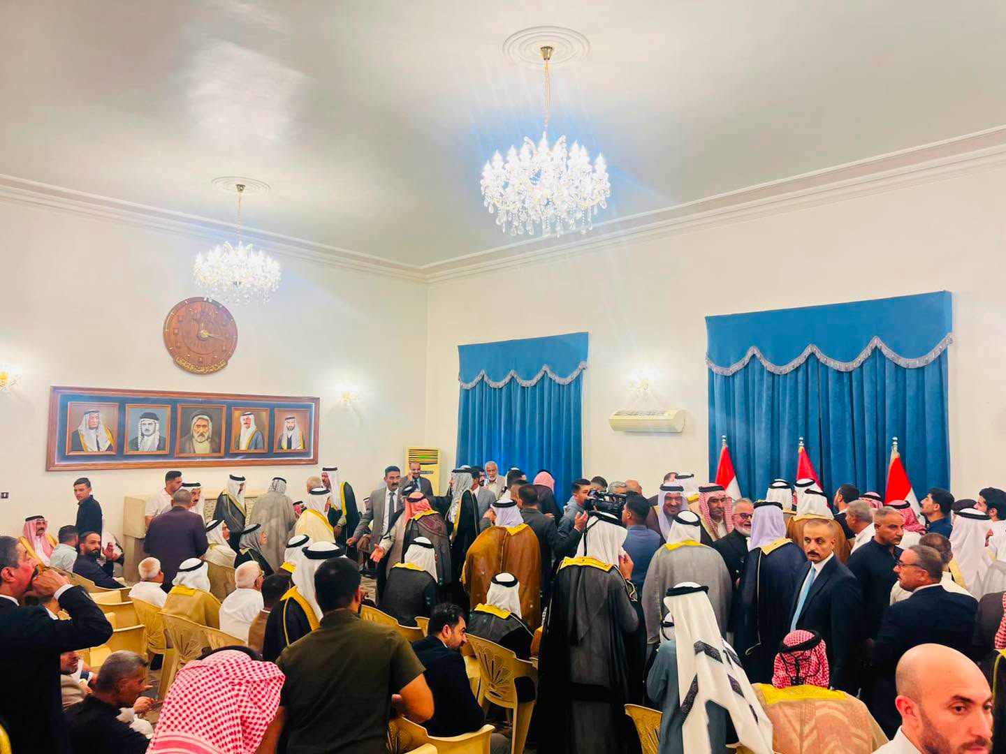 اللقاء الأسبوعي في المضيف العام للعشيرة يوم الجمعة الموافق ٢٠٢٦/٨/١٤